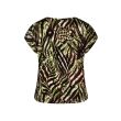 City Life polyester/viscose Dames shirt km ronde hals kort Direct leverbaar uit de webshop van www.lots-of-fashion.nl/