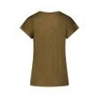 City Life viscose/lurex/polyamide Dames shirt km ronde hals kort Direct leverbaar uit de webshop van www.lots-of-fashion.nl/