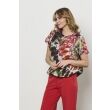 &co  Dames shirt km ronde hals kort Direct leverbaar uit de webshop van www.lots-of-fashion.nl/