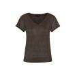Elvira Casuals  Dames shirt km ronde hals kort Direct leverbaar uit de webshop van www.lots-of-fashion.nl/