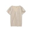 Vero Moda  Dames shirt km v-hals kort Direct leverbaar uit de webshop van www.lots-of-fashion.nl/