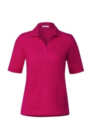 Cecil Dames shirt polo km kort Cecil 321113 15597 pink sorbet