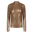 lizzi lou polyester/elasthan Dames shirt lm ronde hals kort Direct leverbaar uit de webshop van www.lots-of-fashion.nl/