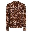 City Life polyester/elasthan Dames shirt lm ronde hals kort Direct leverbaar uit de webshop van www.lots-of-fashion.nl/