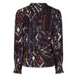 City Life polyester/elasthan Dames shirt lm ronde hals kort Direct leverbaar uit de webshop van www.lots-of-fashion.nl/