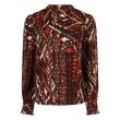 City Life polyester/elasthan Dames shirt lm ronde hals kort Direct leverbaar uit de webshop van www.lots-of-fashion.nl/