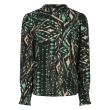 City Life polyester/elasthan Dames shirt lm ronde hals kort Direct leverbaar uit de webshop van www.lots-of-fashion.nl/