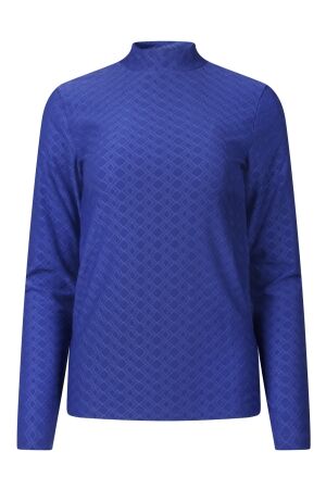 City Life Dames shirt lm ronde hals kort City Life LW93124 W10429 19-3954 bluing/kobalt