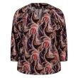 So Soire viscose/elasthan Dames shirt lm ronde hals kort Direct leverbaar uit de webshop van www.lots-of-fashion.nl/