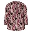So Soire viscose/elasthan Dames shirt lm ronde hals kort Direct leverbaar uit de webshop van www.lots-of-fashion.nl/