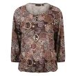 So Soire polyester Dames shirt lm ronde hals kort Direct leverbaar uit de webshop van www.lots-of-fashion.nl/