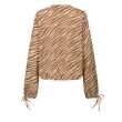 lizzi lou polyester/elasthan Dames shirt lm ronde hals kort Direct leverbaar uit de webshop van www.lots-of-fashion.nl/