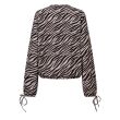 lizzi lou polyester/elasthan Dames shirt lm ronde hals kort Direct leverbaar uit de webshop van www.lots-of-fashion.nl/