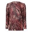 City Life polyester/viscose/elasthan Dames shirt lm ronde hals kort Direct leverbaar uit de webshop van www.lots-of-fashion.nl/