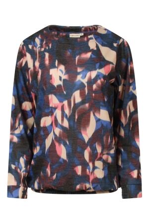 City Life Dames shirt lm ronde hals kort City Life 214001 W10507 19-3954 bluing