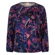 City Life viscose/elasthan Dames shirt lm ronde hals kort Direct leverbaar uit de webshop van www.lots-of-fashion.nl/