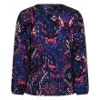 City Life viscose/elasthan Dames shirt lm ronde hals kort Direct leverbaar uit de webshop van www.lots-of-fashion.nl/