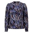 City Life polyester/elasthan Dames shirt lm ronde hals kort Direct leverbaar uit de webshop van www.lots-of-fashion.nl/