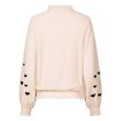 City Life polyester/elasthan Dames shirt lm ronde hals kort Direct leverbaar uit de webshop van www.lots-of-fashion.nl/