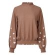 City Life polyester/elasthan Dames shirt lm ronde hals kort Direct leverbaar uit de webshop van www.lots-of-fashion.nl/
