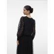 Vero Moda  Dames shirt lm ronde hals kort Direct leverbaar uit de webshop van www.lots-of-fashion.nl/