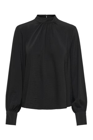 Jacqueline de Yong Dames shirt lm ronde hals kort Jacqueline de Yong 15359601 black