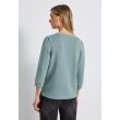 Street One  Dames shirt lm v-hals kort Direct leverbaar uit de webshop van www.lots-of-fashion.nl/