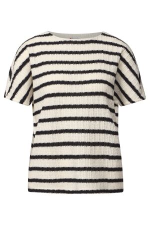 Street One Dames trui km kort Street One 323143 20001 black