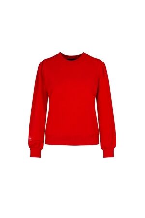 Elvira Casuals Dames trui lm ronde hals kort Elvira Casuals E1 25-038 002 red