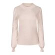 City Life viscose/polyester Dames trui lm ronde hals kort Direct leverbaar uit de webshop van www.lots-of-fashion.nl/