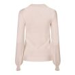 City Life viscose/polyester Dames trui lm ronde hals kort Direct leverbaar uit de webshop van www.lots-of-fashion.nl/