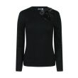 lizzi lou viscose/polyester Dames trui lm ronde hals kort Direct leverbaar uit de webshop van www.lots-of-fashion.nl/
