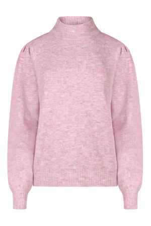 City Life Dames trui lm ronde hals kort City Life LSW66632 W10499 as sample lilac melee
