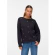 Vero Moda  Dames trui lm ronde hals kort Direct leverbaar uit de webshop van www.lots-of-fashion.nl/