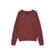 Vero Moda  Dames trui lm ronde hals kort Direct leverbaar uit de webshop van www.lots-of-fashion.nl/