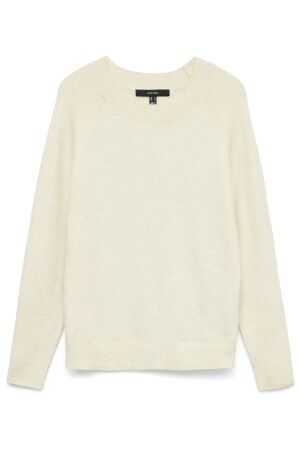 Vero Moda Dames trui lm ronde hals kort Vero Moda 10201022 BIRCH 25