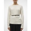 Vero Moda  Dames trui lm ronde hals kort Direct leverbaar uit de webshop van www.lots-of-fashion.nl/