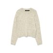 Vero Moda  Dames trui lm ronde hals kort Direct leverbaar uit de webshop van www.lots-of-fashion.nl/