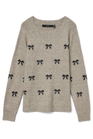 Vero Moda 10330790 MOON ROCK /BLACK BOWS