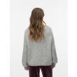 Vero Moda  Dames trui lm ronde hals kort Direct leverbaar uit de webshop van www.lots-of-fashion.nl/