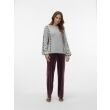 Vero Moda  Dames trui lm ronde hals kort Direct leverbaar uit de webshop van www.lots-of-fashion.nl/