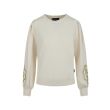 Elvira Casuals  Dames trui lm ronde hals kort Direct leverbaar uit de webshop van www.lots-of-fashion.nl/
