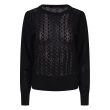 So Soire polyester/rayon/elasthan Dames trui lm ronde hals kort Direct leverbaar uit de webshop van www.lots-of-fashion.nl/
