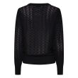 So Soire polyester/rayon/elasthan Dames trui lm ronde hals kort Direct leverbaar uit de webshop van www.lots-of-fashion.nl/