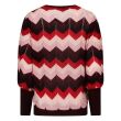 So Soire viscose/polyester/lurex Dames trui lm ronde hals kort Direct leverbaar uit de webshop van www.lots-of-fashion.nl/