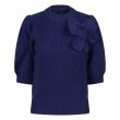 So Soire acryl/polyester Dames trui lm ronde hals kort Direct leverbaar uit de webshop van www.lots-of-fashion.nl/