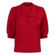 So Soire acryl/polyester Dames trui lm ronde hals kort Direct leverbaar uit de webshop van www.lots-of-fashion.nl/