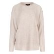 So Soire acryl/katoen/polyamide/polyester Dames trui lm ronde hals kort Direct leverbaar uit de webshop van www.lots-of-fashion.nl/