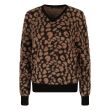 So Soire polyamide/viscose/polyester Dames trui lm v-hals kort Direct leverbaar uit de webshop van www.lots-of-fashion.nl/