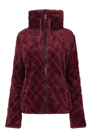 City Life Dames vest lm kort City Life LSW-65384 W10342 19-1617 burgundy/rood bordo